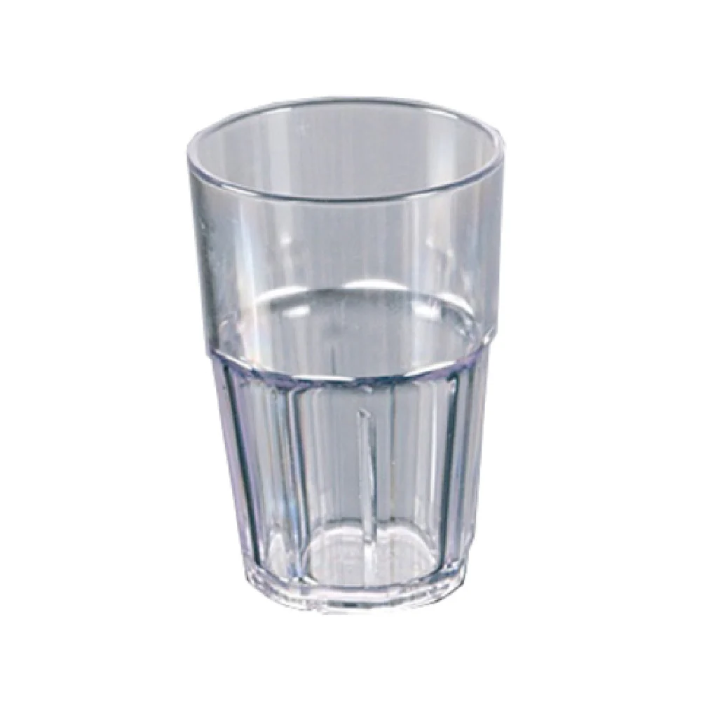 Yanco HA-014 14 Oz Clear Beverage Tumbler SAN Plastic 3-1/4 Inch Diameter