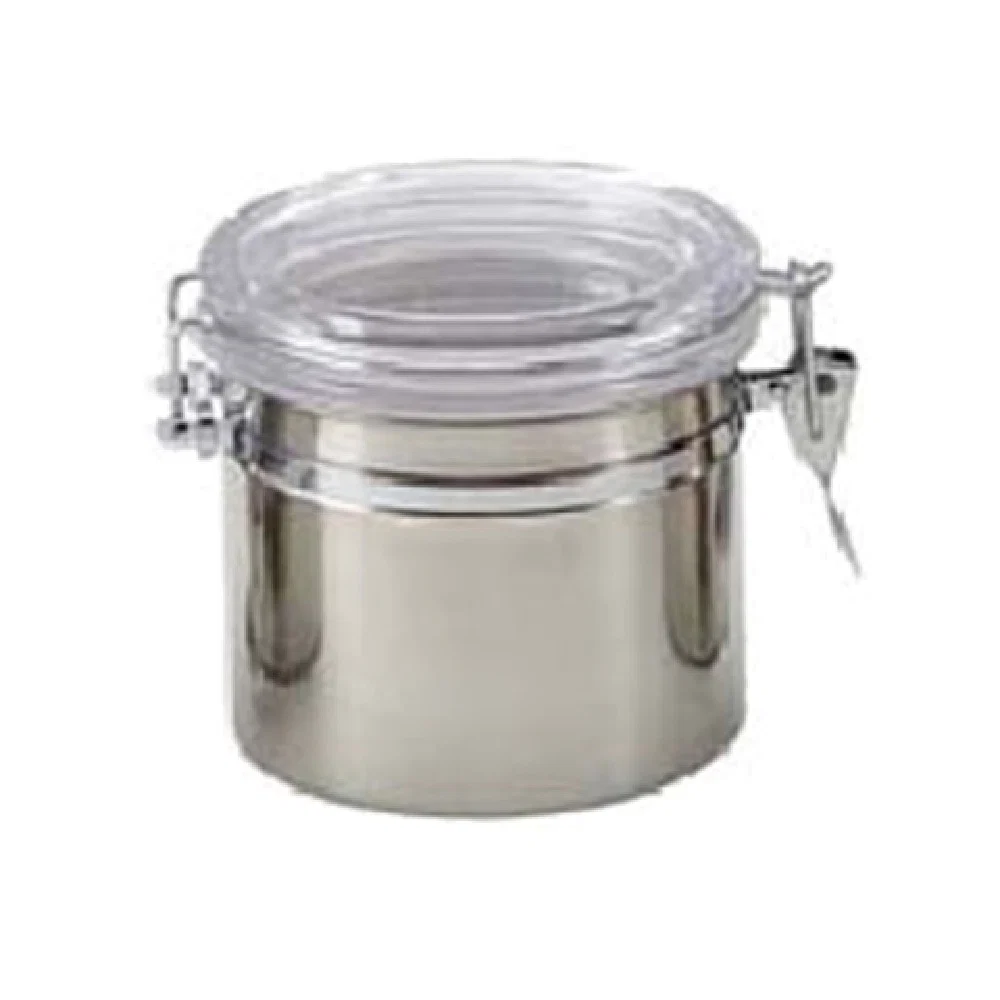 Spring USA M8469/12 32 Oz Stainless Steel Canister with Acrylic Lid Spring USA M8469/12 32 Oz Stainless Steel Canister with Acrylic Lid
