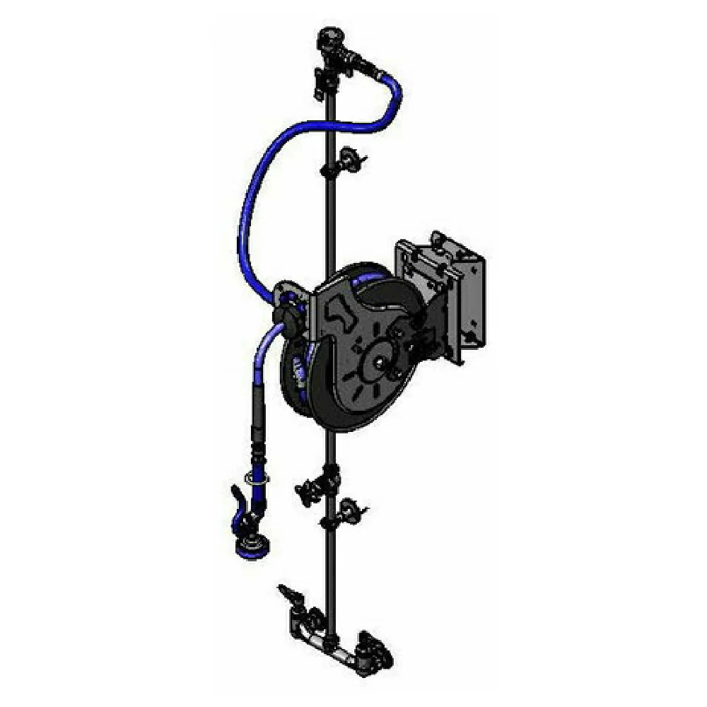 T&S Brass B-7232-U01WS1E Hose Reel Assembly Open 3/8 T&S Brass B-7232-U01WS1E Hose Reel Assembly Open 3/8