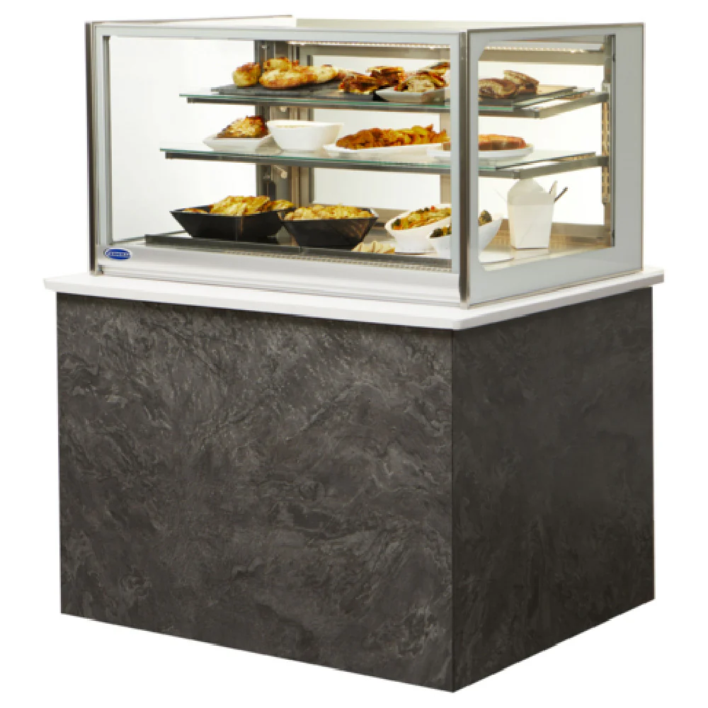 Federal Industries ITH6034 60 Inch Stainless Steel Heated Display Case with Italian Glass Federal Industries ITH6034 60 Inch Stainless Steel Heated Display Case with Italian Glass