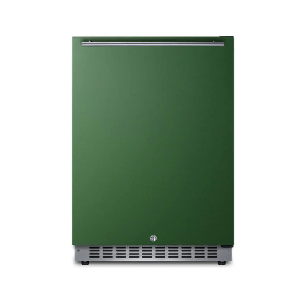 Summit AL54G 24 Inch Undercounter All-Refrigerator with Emerald Green Door Summit AL54G 24 Inch Undercounter All-Refrigerator with Emerald Green Door