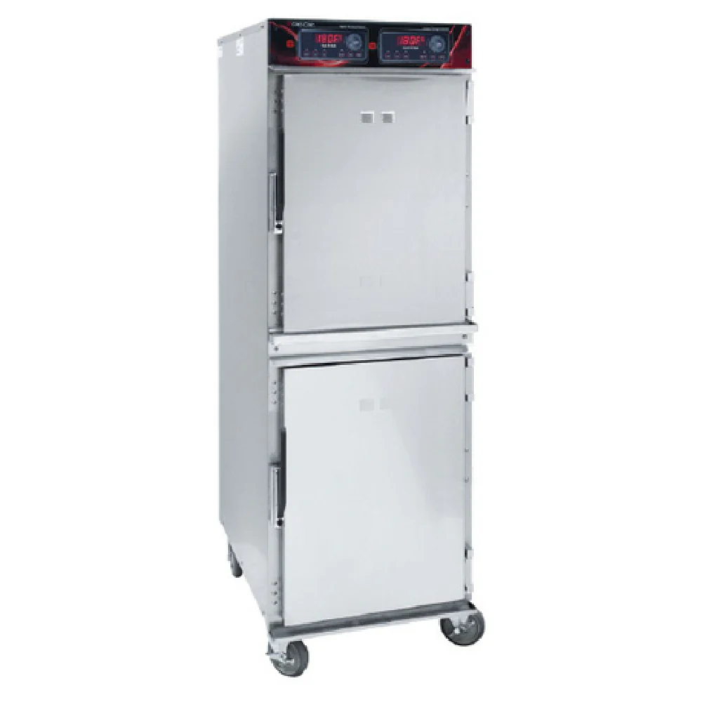 Cres Cor 1200CHSS2DE 26 Inch Cook-N-Hold Cabinet Mobile Radiant Stainless Steel
