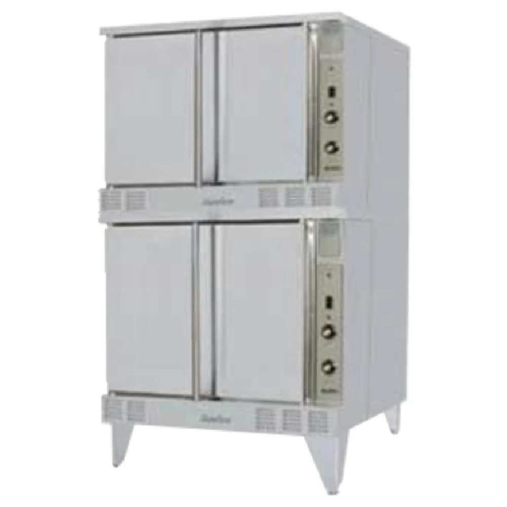 Garland SCO-ES-20S_240/60/1 38 Inch Electric Convection Oven Double-Deck Stainless Steel with 5 Racks