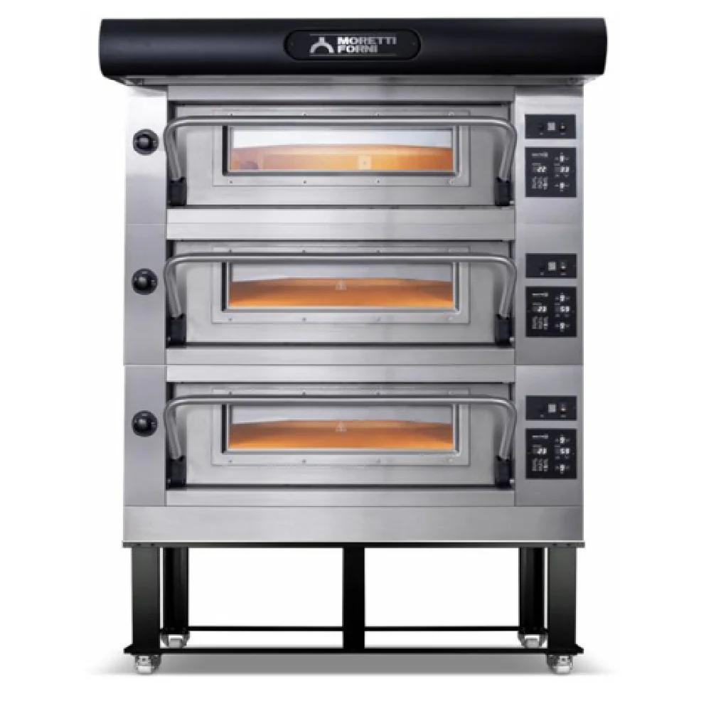 AMPTO AMALFI B3X 38 Inch Pizza Oven Electric Deck-type Three Decks