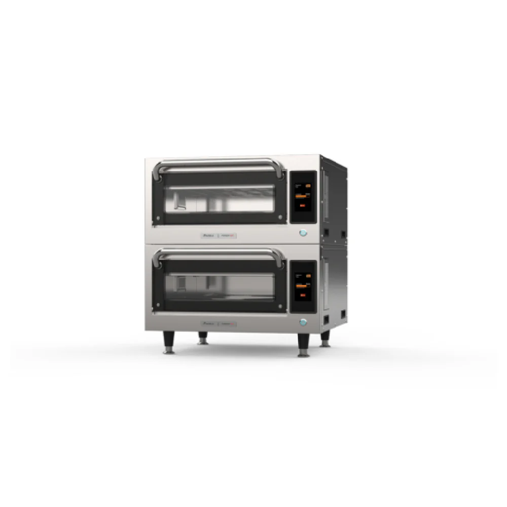 Pratica FORZA STI DBL_240/60/1 28 Inch Electric Pizza Bake Oven with Double Glass Doors Pratica FORZA STI DBL_240/60/1 28 Inch Electric Pizza Bake Oven with Double Glass Doors