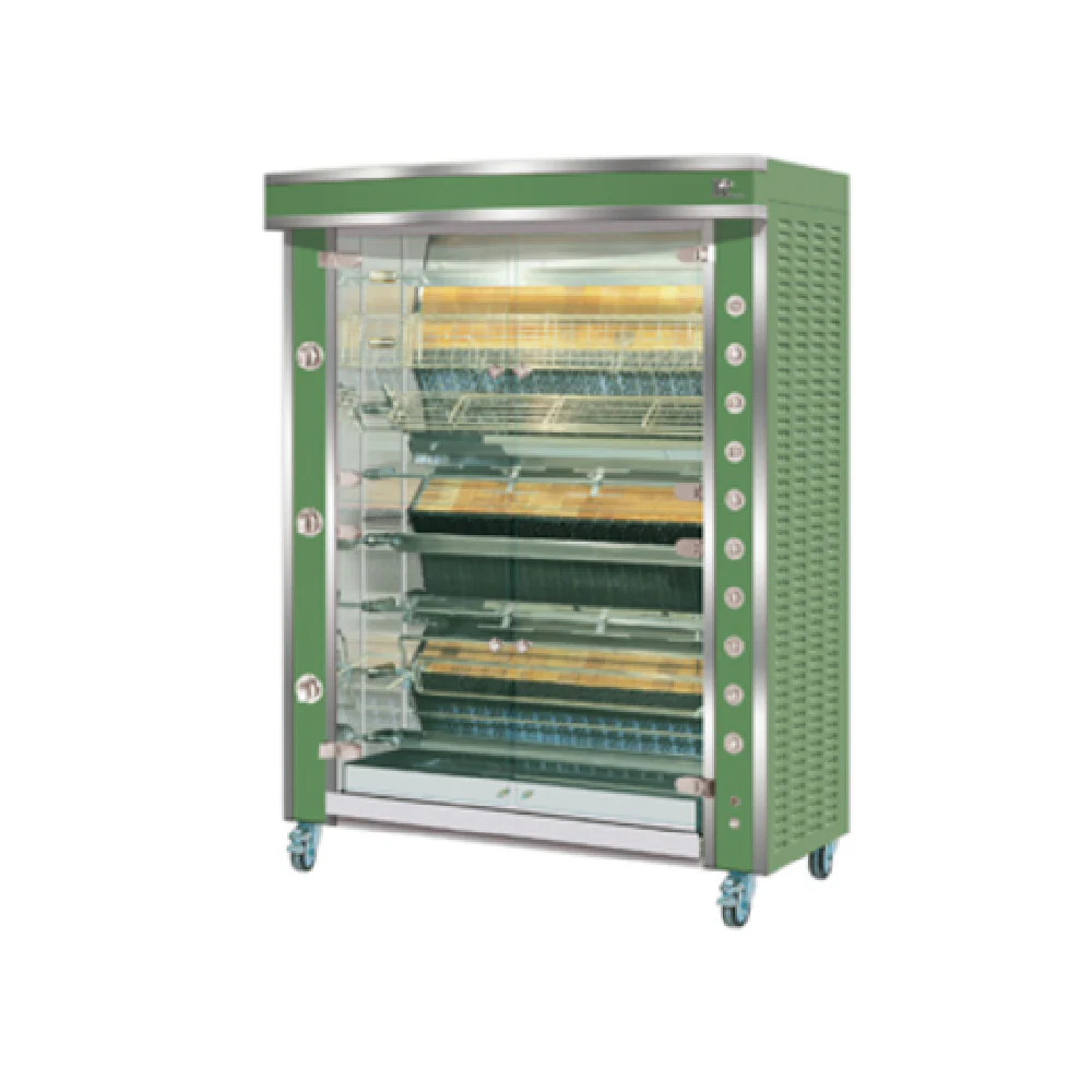 Rotisol GF1375-8G-LUX_LP 56 Inch Gas GrandFlame Rotisserie Oven - Floor Model 123000 BTU Rotisol GF1375-8G-LUX_LP 56 Inch Gas GrandFlame Rotisserie Oven - Floor Model 123000 BTU