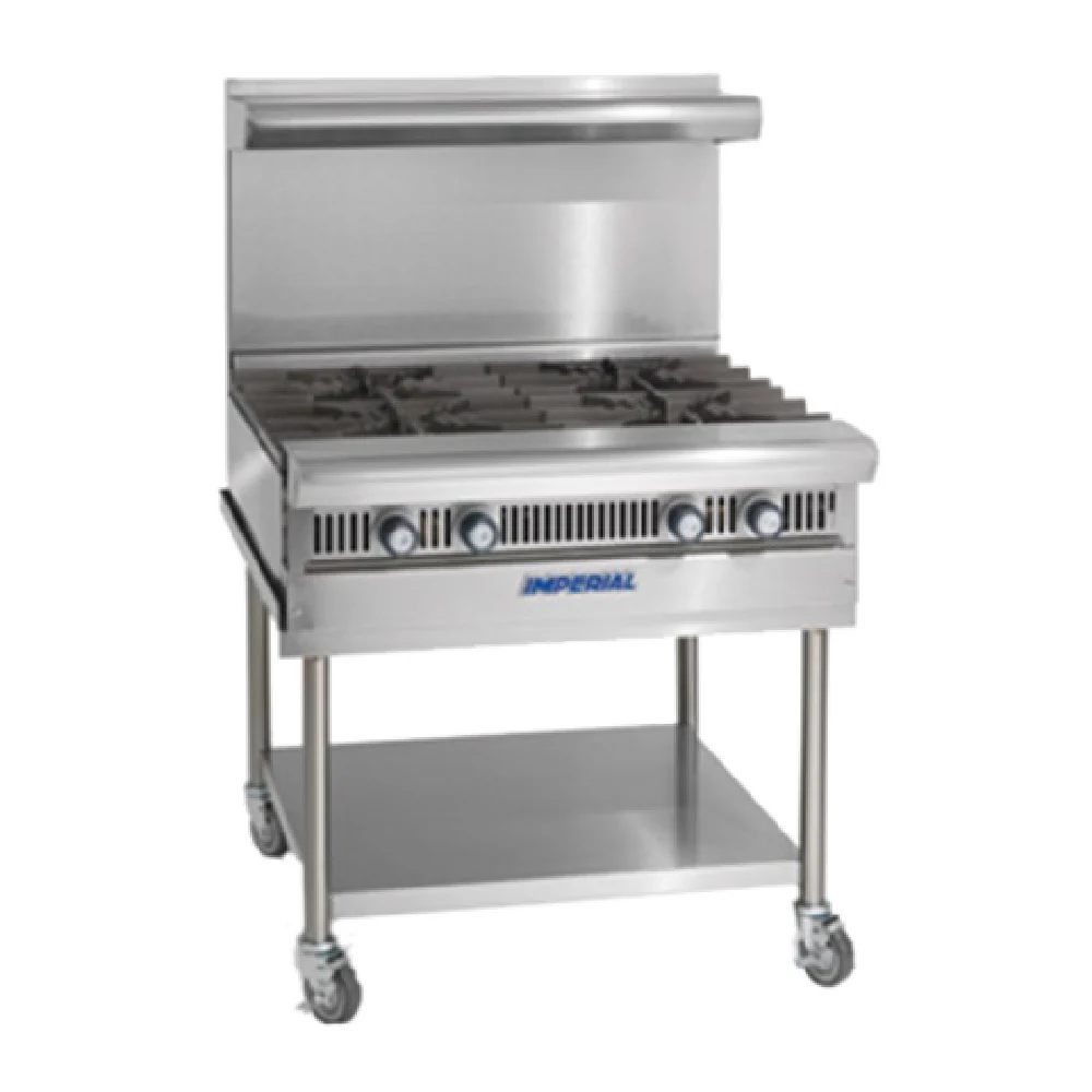 Imperial IHR-2HT-24-M_NAT 24 Inch Gas Range with 2 Hot Tops - Modular