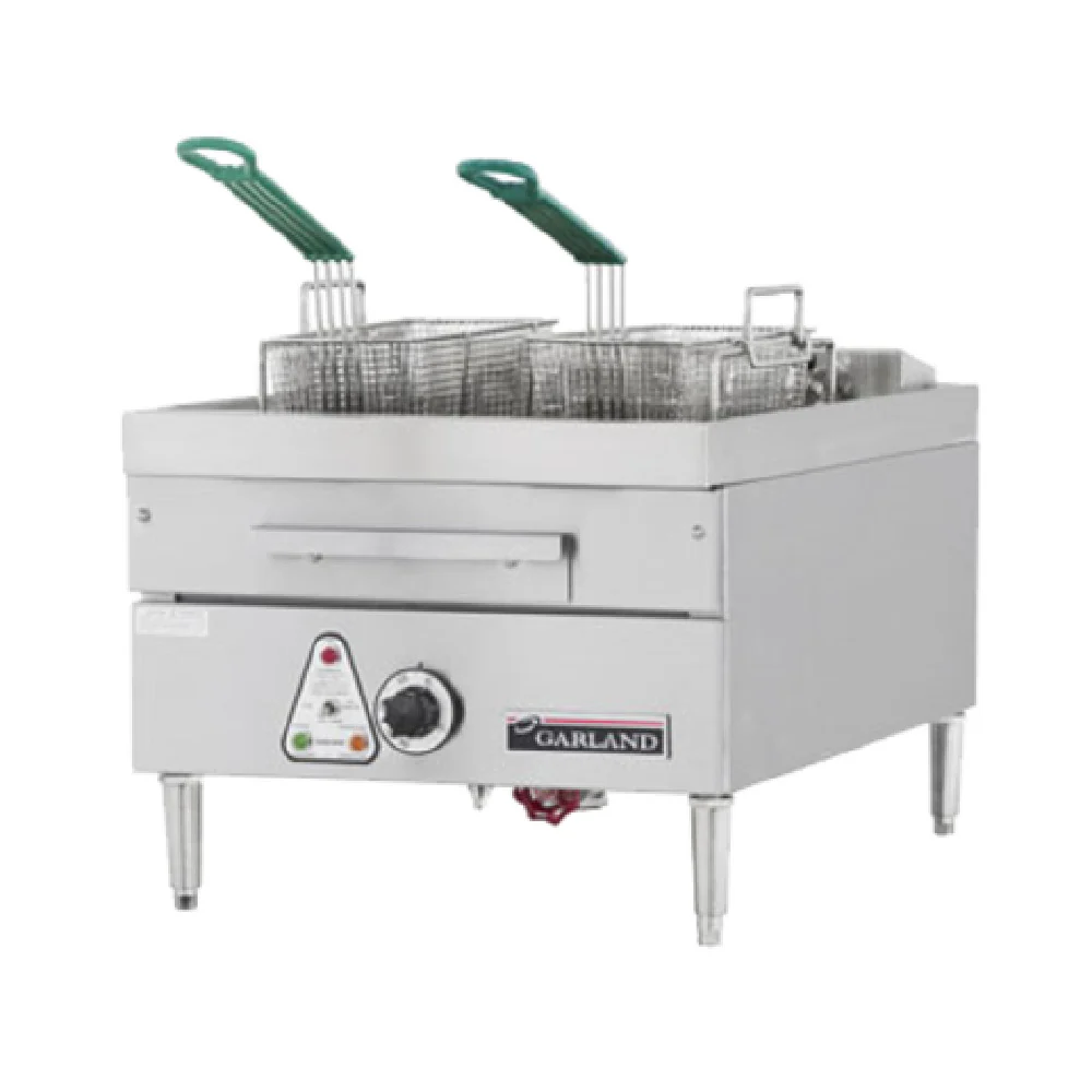 Garland E24-31F_240/60/1 Electric 18 Inch Countertop Deep Fryer with Baskets
