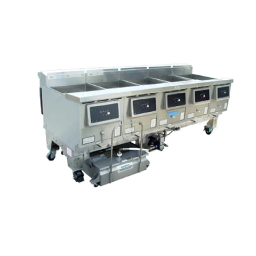 Ultrafryer Systems B-P20-20-5-UC_NAT 107 Inch Gas Deep Fryer with 375000 BTU