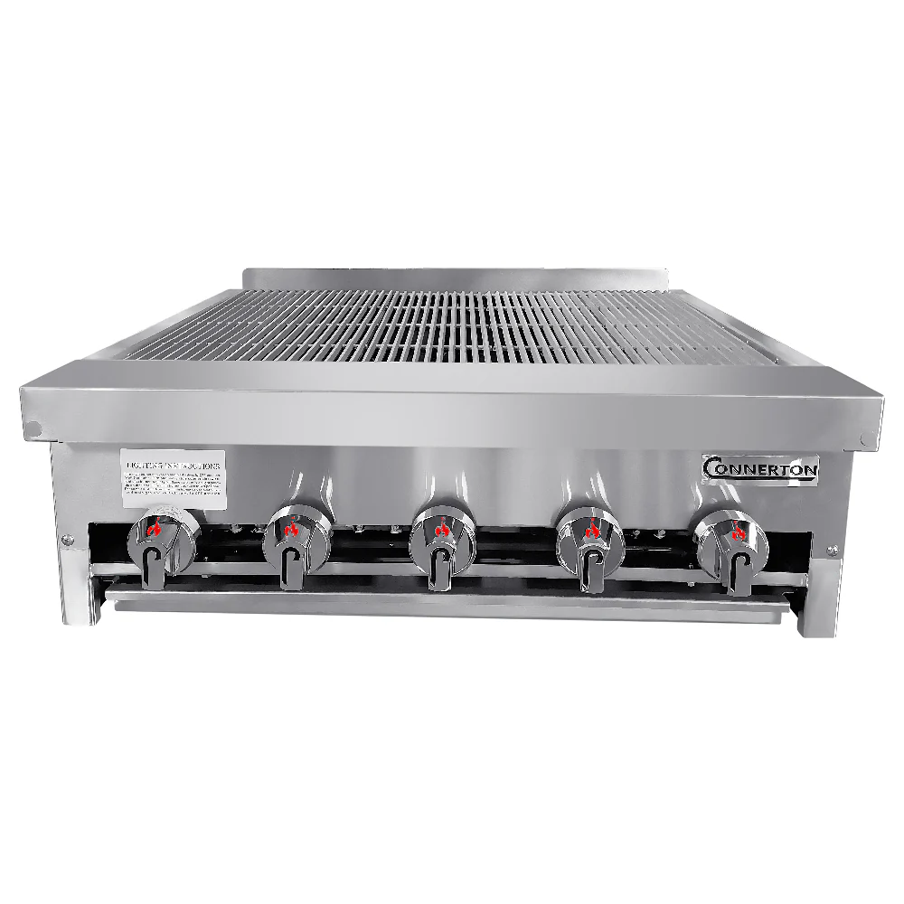Connerton Cooking CRB-72-F_NAT Charbroiler Floor Model Gas Connerton Cooking CRB-72-F_NAT Charbroiler Floor Model Gas