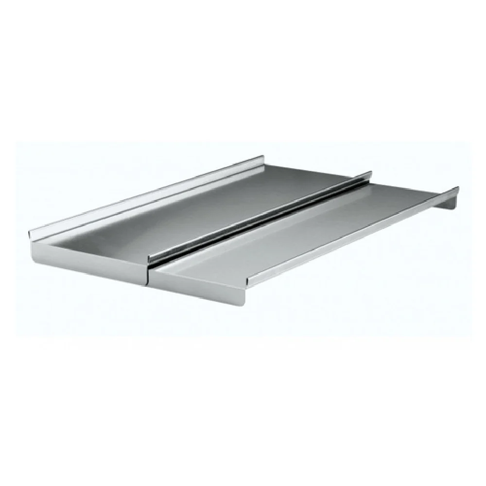 Optional 18 Inch Stainless Steel Sliding Cover for MB-130 Underbar Ice Bin, Krowne MB-SC