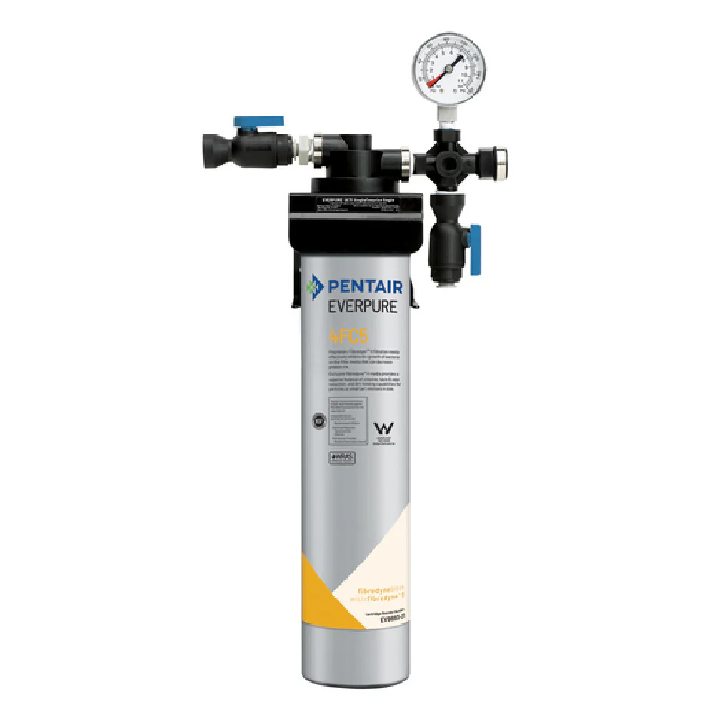 Everpure QC7I SINGLE 4FC5 8 Inch Water Filtration System with 1 Fibredyne Carbon Block Everpure QC7I SINGLE 4FC5 8 Inch Water Filtration System with 1 Fibredyne Carbon Block