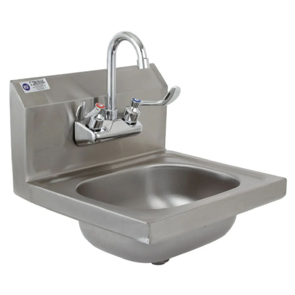 Royal Industries ROY HSW 15 Hand Sink Wall Mounted 10