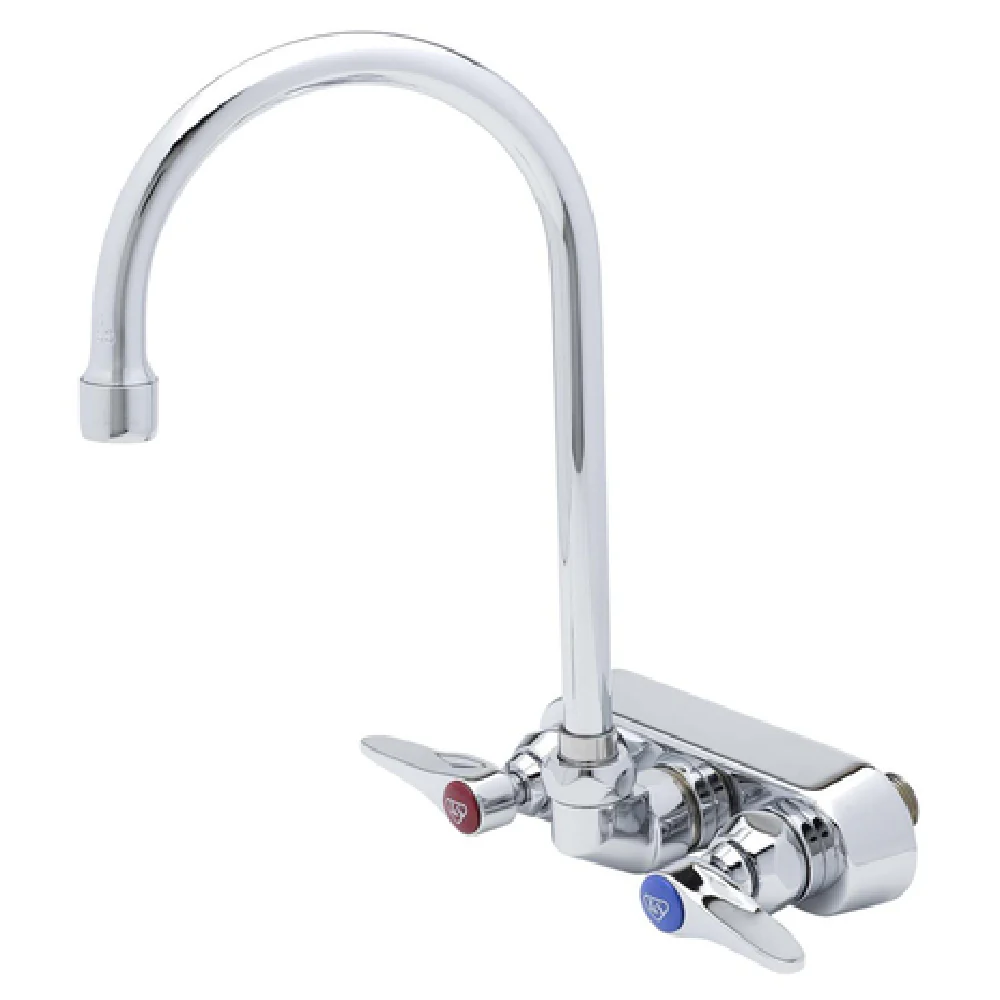 T&S Brass B-1146-CR Workboard Faucet Wall Mount 4