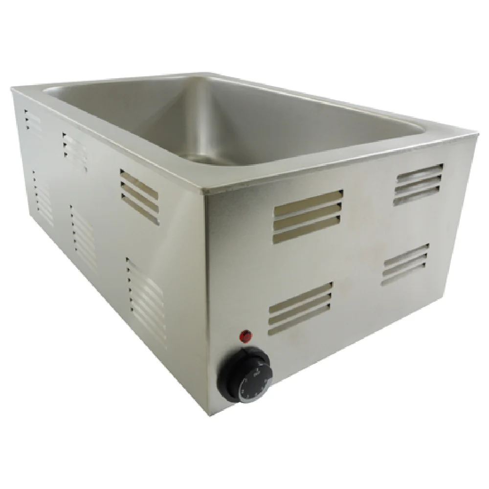 Thunder Group SEJ81000C 3-1/2 Quart Electric Food Warmer with Stainless Steel - 24 Inch