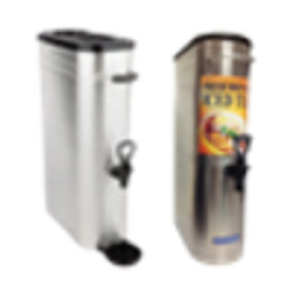 Bloomfield 35NTD 16-3/8 Inch Iced Tea Dispenser Narrow with No-drip Faucet Stainless Steel Bloomfield 35NTD 16-3/8 Inch Iced Tea Dispenser Narrow with No-drip Faucet Stainless Steel