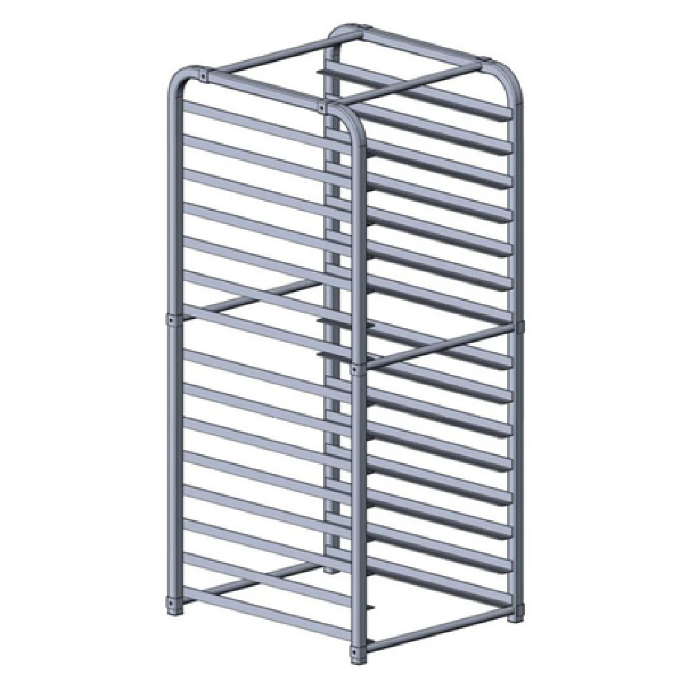 Atosa MPRA-15 23-5/8 Inch Aluminium Pan Rack NSF Approved with 500 lbs Capacity Atosa MPRA-15 23-5/8 Inch Aluminium Pan Rack NSF Approved with 500 lbs Capacity