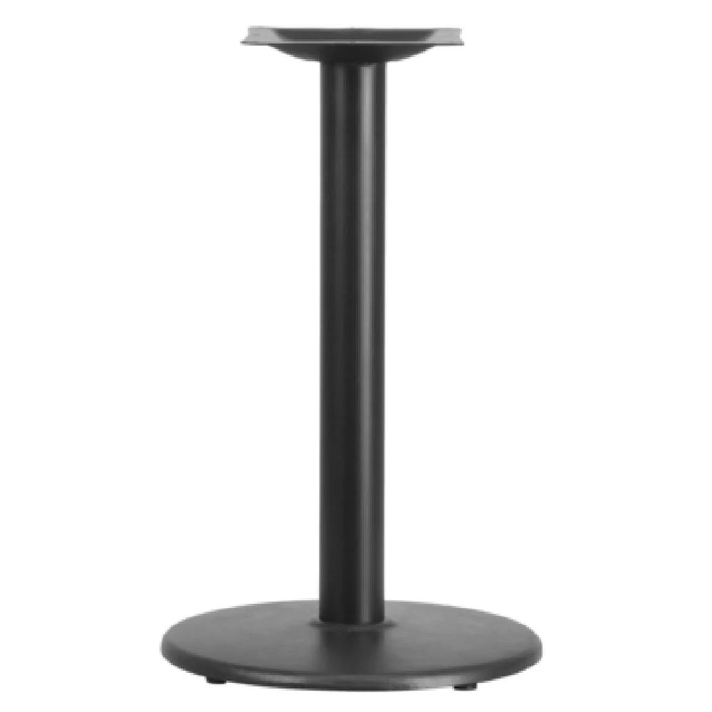 Flash Furniture XU-TR18-GG 18 Inch Round Dining Table Base Cast Iron Powder Coat Finish