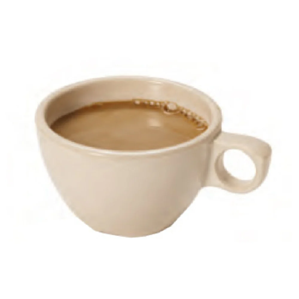 GET Enterprises BAM-1001 7-1/2 Oz Beige Coffee Cup BPA-Free Melamine