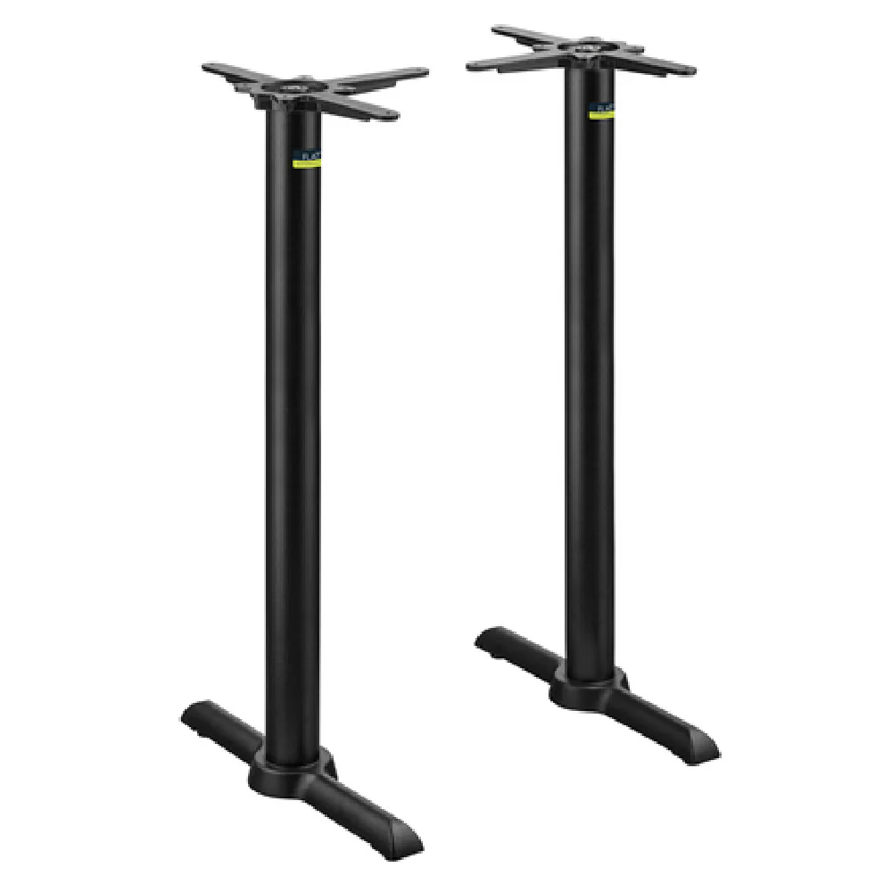 FLAT Tech CT2031 22 Inch Bar Height Table Base with Hydraulic PAD Stabilization Cast Iron