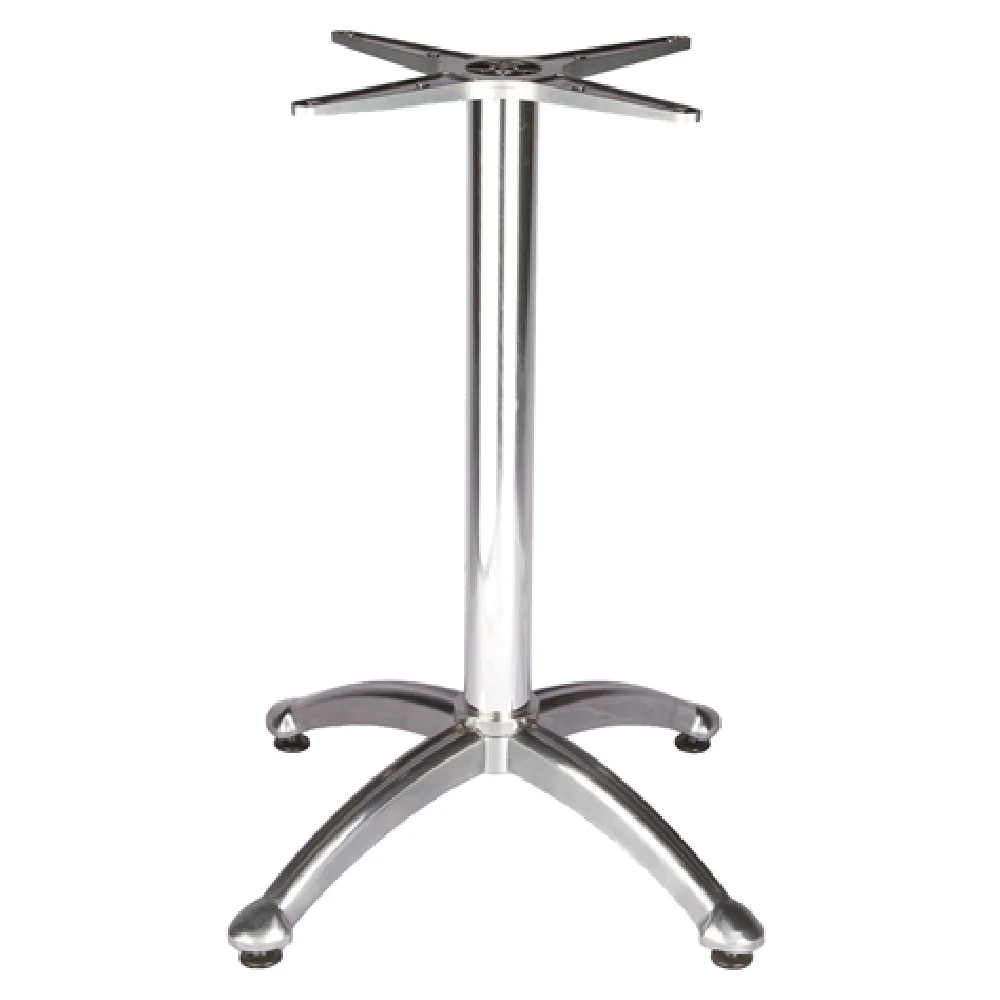 JMC Furniture JULY 4TH 24-1/2 Inch Cross Base Table Base Aluminum Outdoor Use