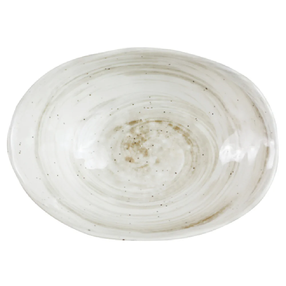 GET Enterprises D431OV-TD 5 Oz Oval Bowl with Chip and Stain Resistance Melamine Taupe GET Enterprises D431OV-TD 5 Oz Oval Bowl with Chip and Stain Resistance Melamine Taupe