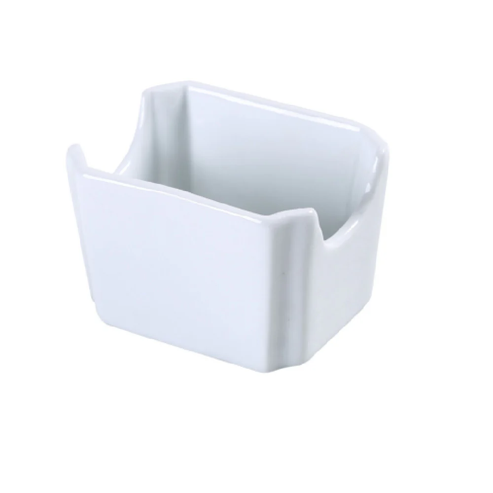 Yanco SP-7-P 3-1/8 Inch Rectangular Sugar Packet Holder Porcelain with dishwasher oven microwave safe Yanco SP-7-P 3-1/8 Inch Rectangular Sugar Packet Holder Porcelain with dishwasher oven microwave safe