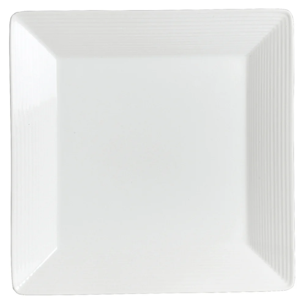 Steelite 6305P690 11 Inch Square Plate Porcelain Blue-White Finish Steelite 6305P690 11 Inch Square Plate Porcelain Blue-White Finish