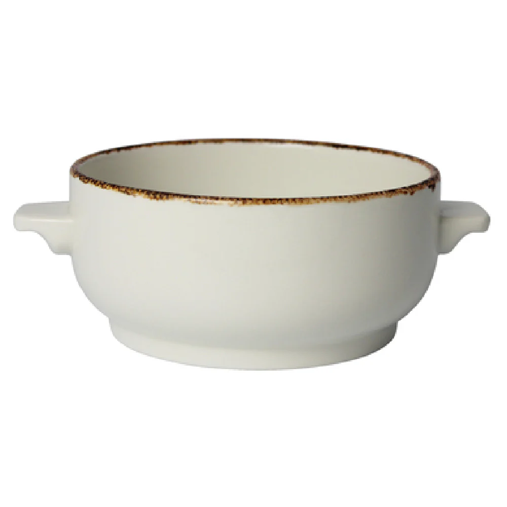 Steelite 1714B828 15.0 Oz Round Soup Bowl Base Dapple Brown Alumina Vitrified Steelite 1714B828 15.0 Oz Round Soup Bowl Base Dapple Brown Alumina Vitrified