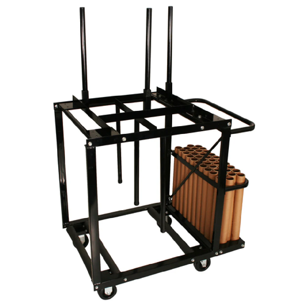 Forbes Industries HD-CCT-REV-C-XB 45 Inch Table Truck Heavy Duty Steel with Casters