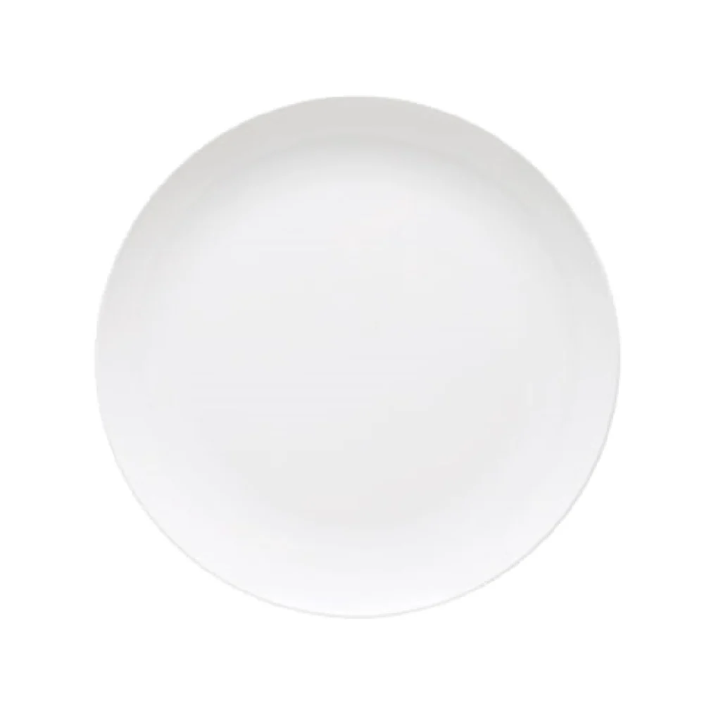 GET Enterprises CS-6102-W 12 Inch Round Plate Break Resistant BPA Free Melamine White GET Enterprises CS-6102-W 12 Inch Round Plate Break Resistant BPA Free Melamine White