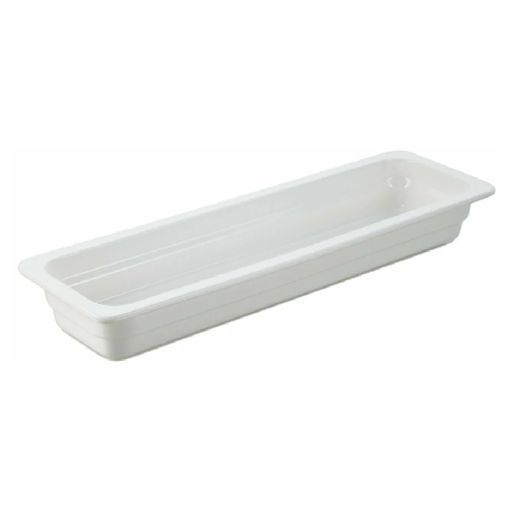 Revol 616344 Porcelain Dish 20 Inch GN 2/4 102-1/4 oz with Glaze Revol 616344 Porcelain Dish 20 Inch GN 2/4 102-1/4 oz with Glaze