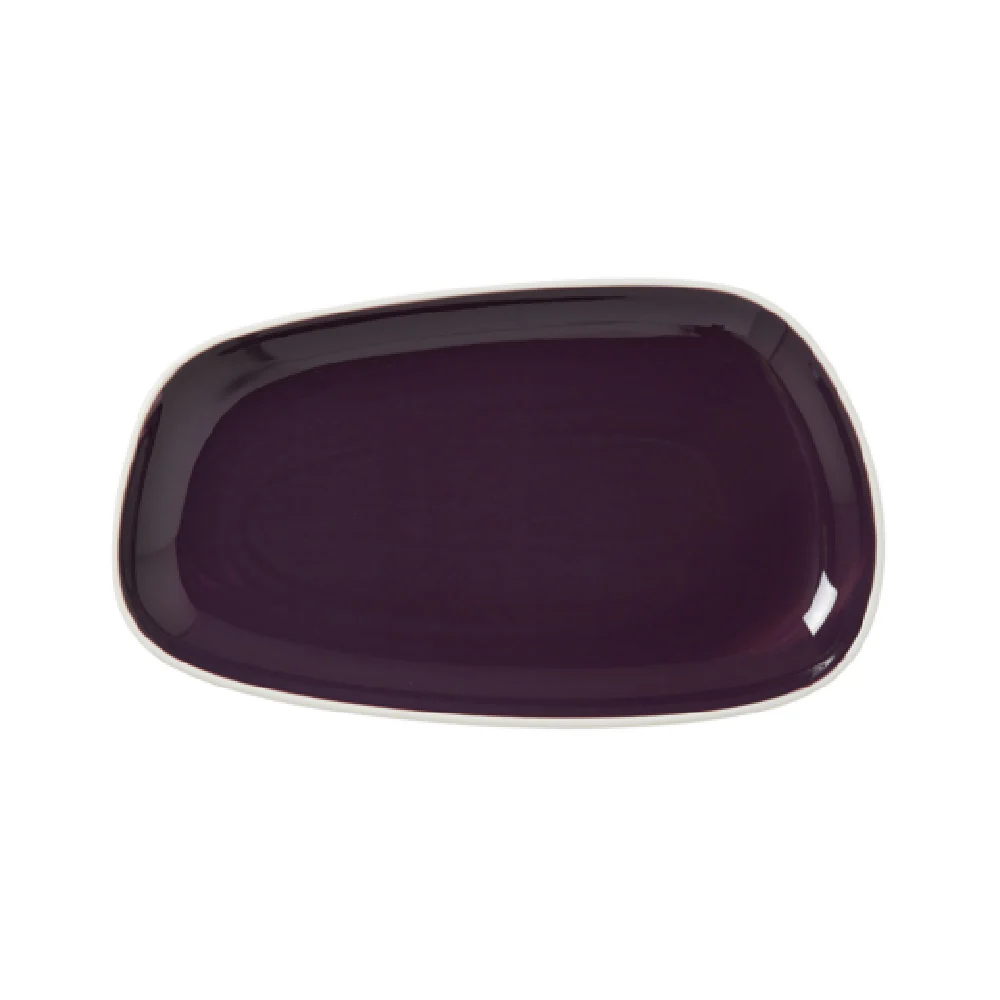 Steelite 12190641 11.5 Inch Round Tray with Damson Finish Ceramic Steelite 12190641 11.5 Inch Round Tray with Damson Finish Ceramic