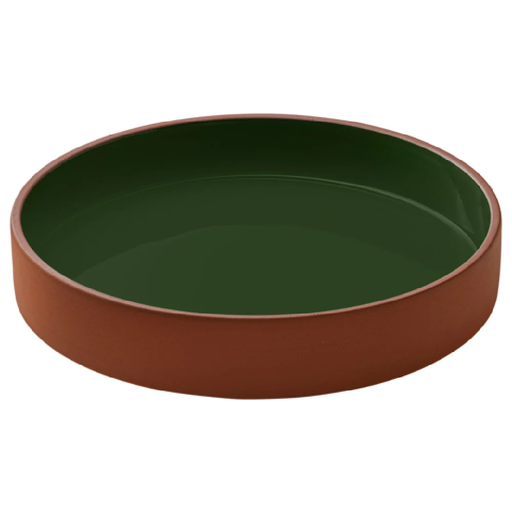 BauscherHepp P063422-121934 33.8 Oz Bowl Round Dishwasher and Oven Safe Ceramic Green