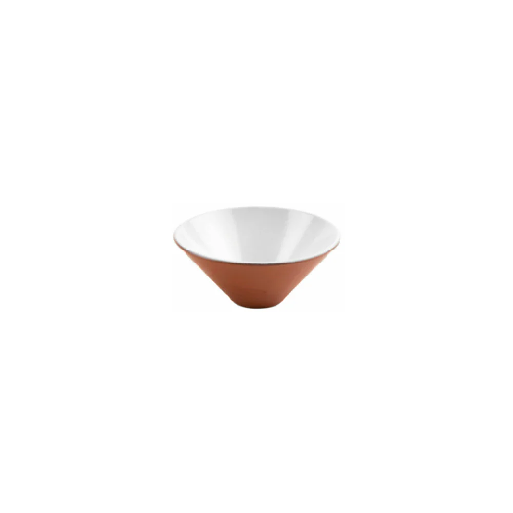GET Enterprises SH.BL-1115WHT 12 Inch Stone Heart Bowl Terracotta White GET Enterprises SH.BL-1115WHT 12 Inch Stone Heart Bowl Terracotta White
