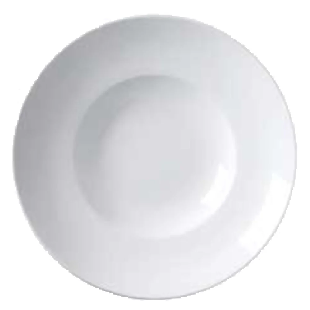 Vertex China RB-23-LW 14 Oz Pasta Bowl 12 Inch Round Deep Wide Rim Vertex China RB-23-LW 14 Oz Pasta Bowl 12 Inch Round Deep Wide Rim