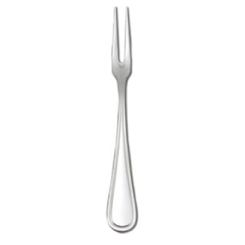 1880 Hospitality T015FESF 6 Inch Escargot Fork Curved Border 18/10 Stainless Steel