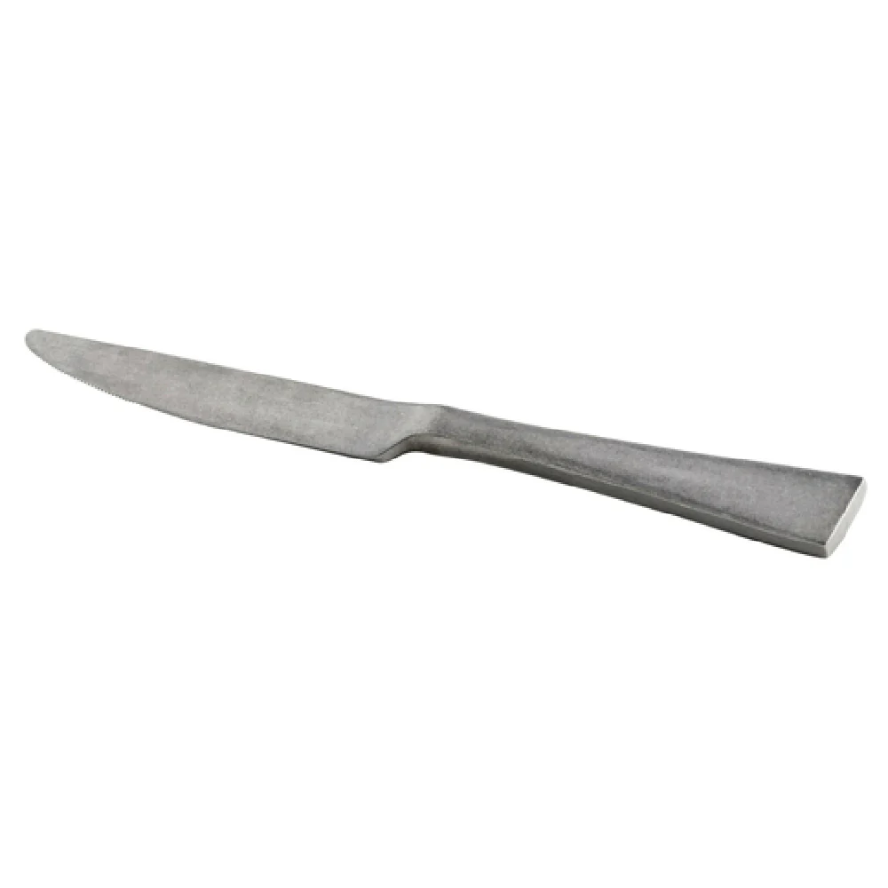 1880 Hospitality T576KDAF 8-1/4 Inch Dessert Knife Solid 18/10 Stainless Steel Relic Finish 1880 Hospitality T576KDAF 8-1/4 Inch Dessert Knife Solid 18/10 Stainless Steel Relic Finish