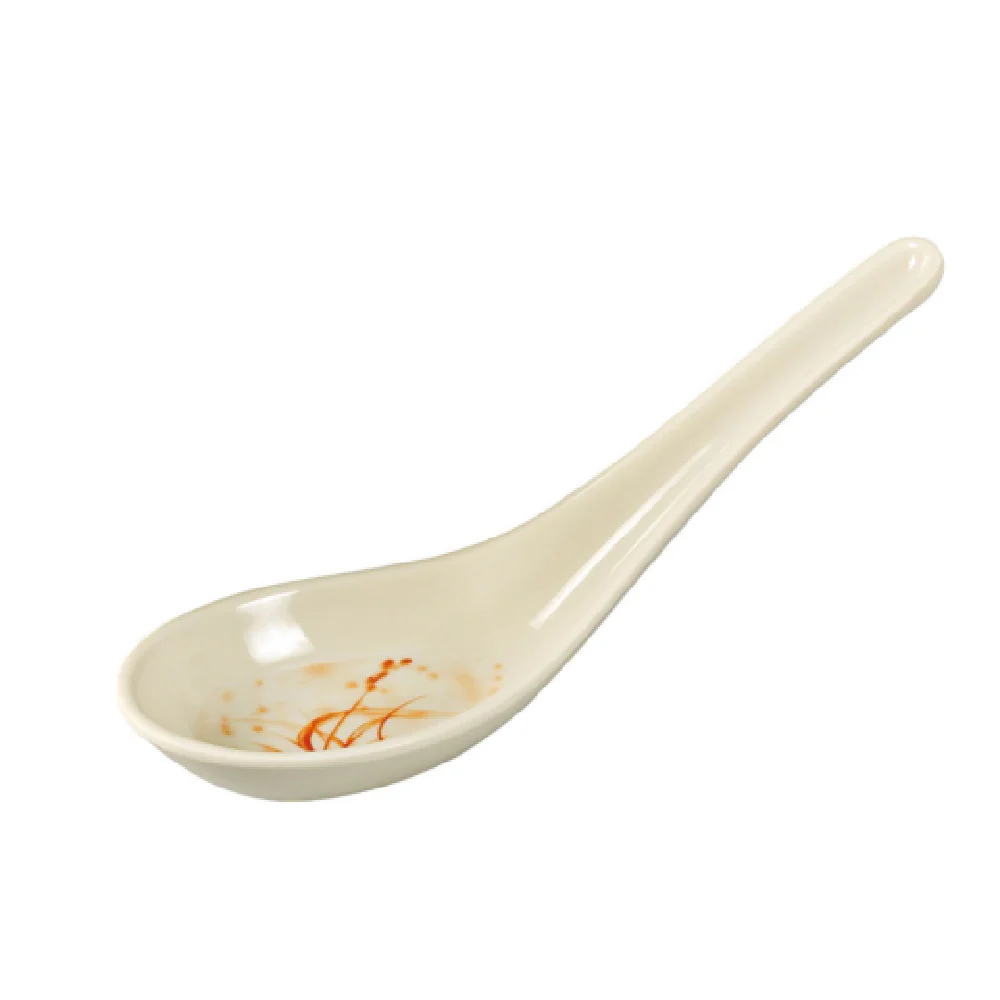 Yanco OR-7001 5-1/2 Inch Dishwasher Safe Soup Spoon Melamine Yanco OR-7001 5-1/2 Inch Dishwasher Safe Soup Spoon Melamine