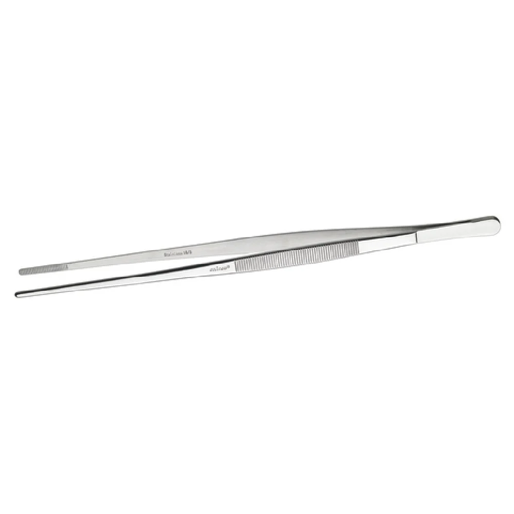 Winco TTG-10S 10 Inch Straight Tweezer Tongs Dishwasher Safe Stainless Steel Winco TTG-10S 10 Inch Straight Tweezer Tongs Dishwasher Safe Stainless Steel