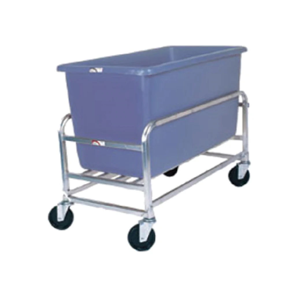 Winholt 30-8-AL-BL 38 Inch Bulk Goods Cart Aluminum Blue Tub with Swivel Casters Winholt 30-8-AL-BL 38 Inch Bulk Goods Cart Aluminum Blue Tub with Swivel Casters