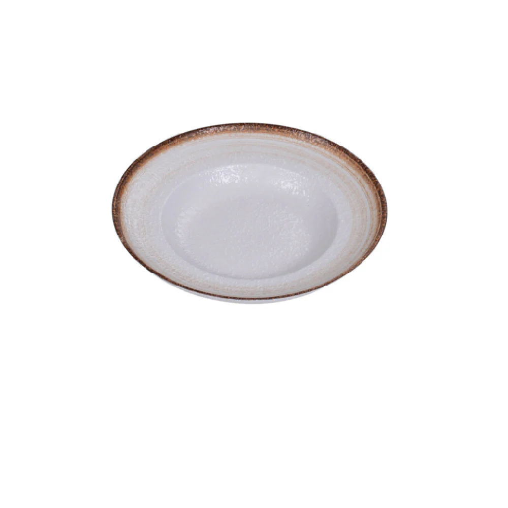 Yanco RO-2710 18 Oz Mediterranean Pasta Bowl 10-1/2 Inch Round Porcelain Yanco RO-2710 18 Oz Mediterranean Pasta Bowl 10-1/2 Inch Round Porcelain