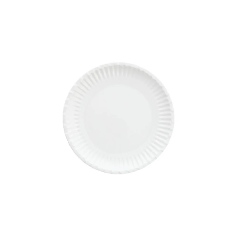 Fortessa DV.MD.FH0680W 10 Inch Dishwasher Safe Round Plate Melamine White