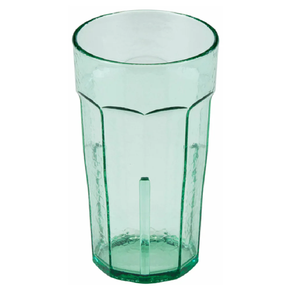 Cambro LT10427 10 Oz Hammered Texture Plastic Tumbler Spanish Green Cambro LT10427 10 Oz Hammered Texture Plastic Tumbler Spanish Green