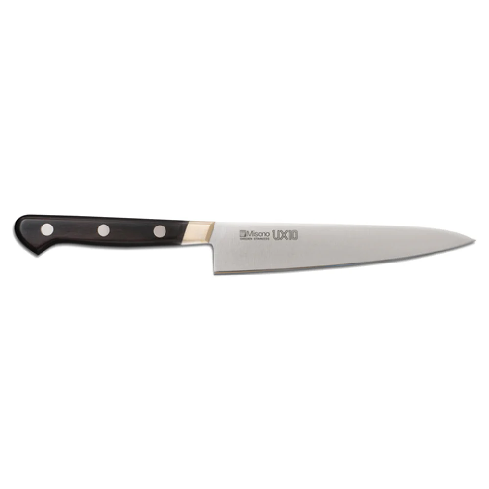 JB Prince Y729 5-9/10 Inch Blade 4-5 Inch Handle Paring Knife Forged Black Wood JB Prince Y729 5-9/10 Inch Blade 4-5 Inch Handle Paring Knife Forged Black Wood