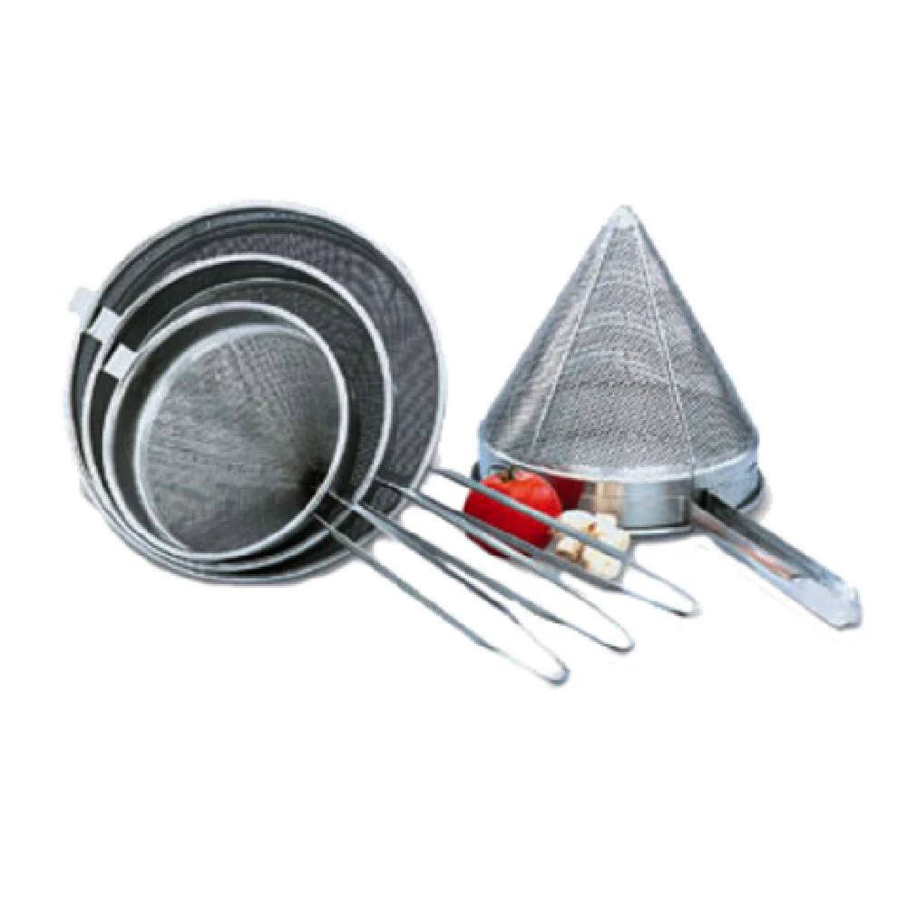 Vollrath 47178 12 Inch Coarse Mesh China Cap Strainer With Bowl Clip Stainless Steel Vollrath 47178 12 Inch Coarse Mesh China Cap Strainer With Bowl Clip Stainless Steel