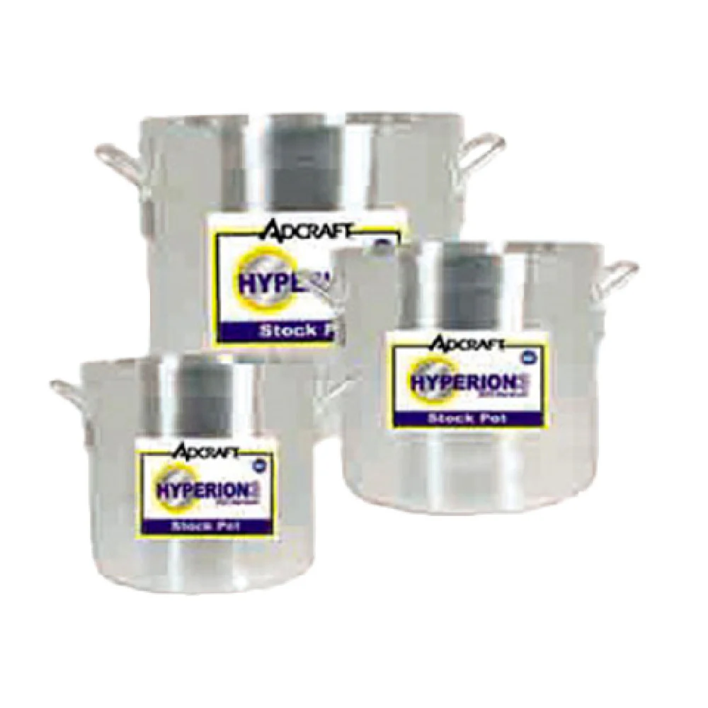 Admiral Craft H3-SP60 60 Qt Stock Pot Without Cover Aluminum Riveted Handles Admiral Craft H3-SP60 60 Qt Stock Pot Without Cover Aluminum Riveted Handles