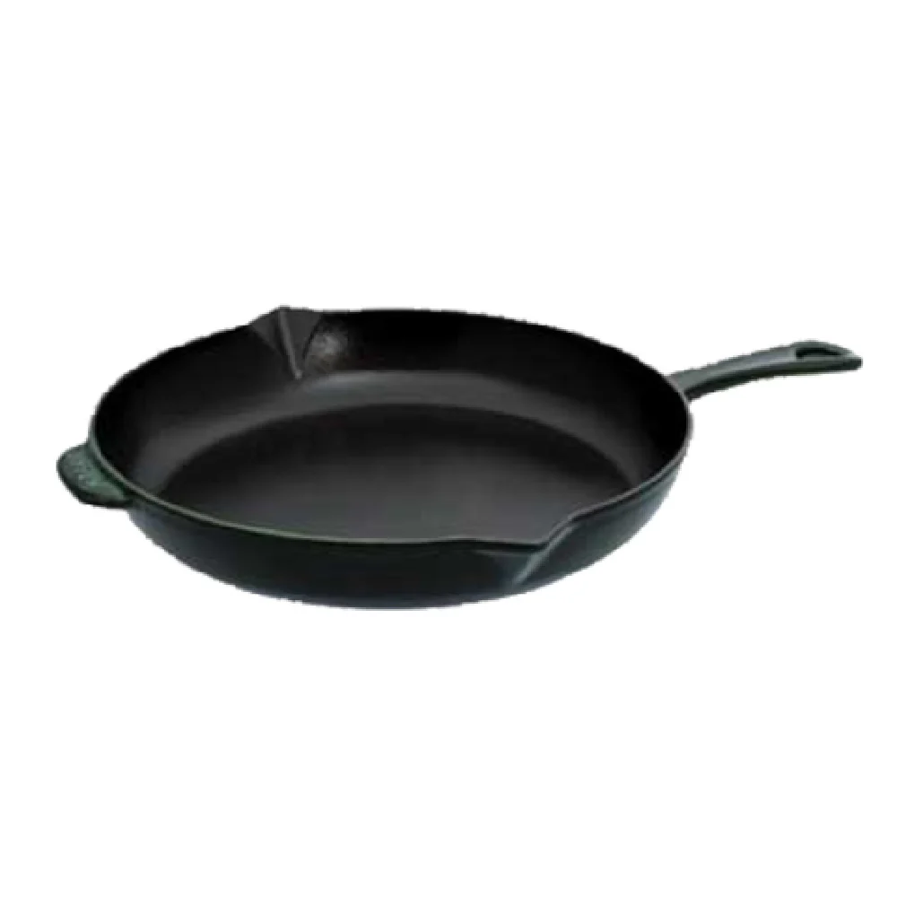 Zwilling 1223085 12 Inch Cast Iron Fry Pan with Pour Spout Enameled Finish