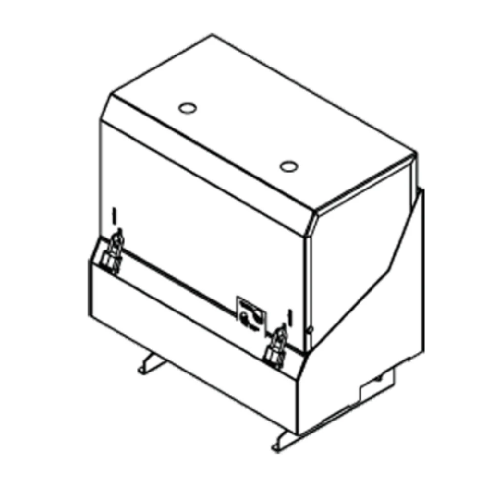 Perlick SRLC-D17 17 Inch Locking Speed Rail Cover with Stainless Steel Perlick SRLC-D17 17 Inch Locking Speed Rail Cover with Stainless Steel