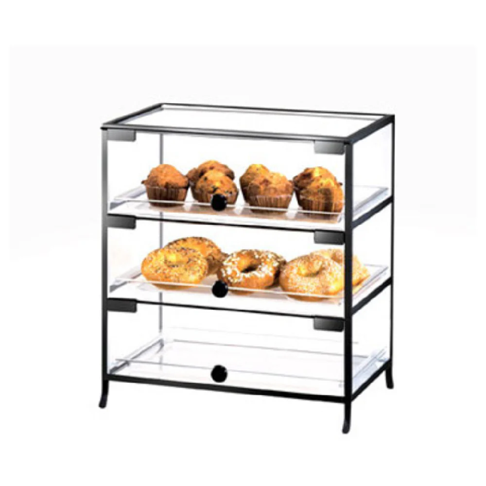 Cal Mil 1735-1318 19 Inch Display Case Self-Serve 3 Tier Acrylic Metal